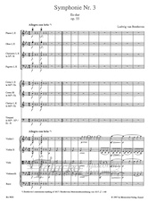 Symphony no. 3 in E-flat major op. 55 "Eroica"